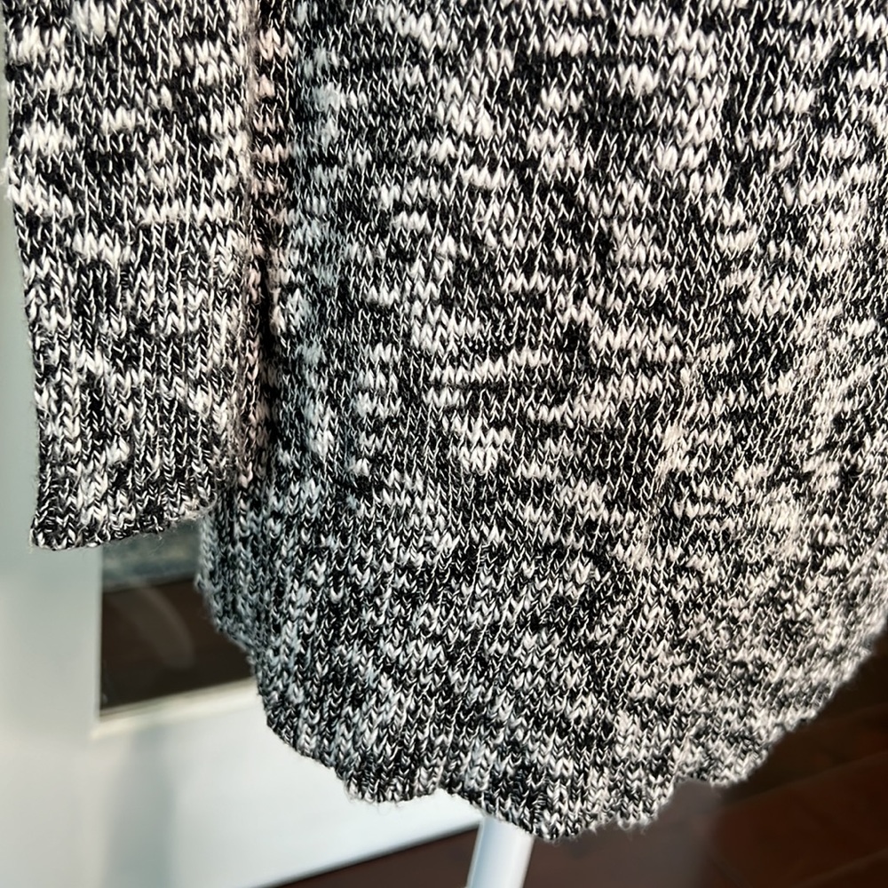 OLD NAVY knit cardigan black/white size S - Picture 7 of 7